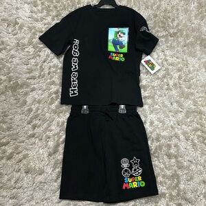 Super Mario Kids 2-Piece T-Shirt & Shorts Set